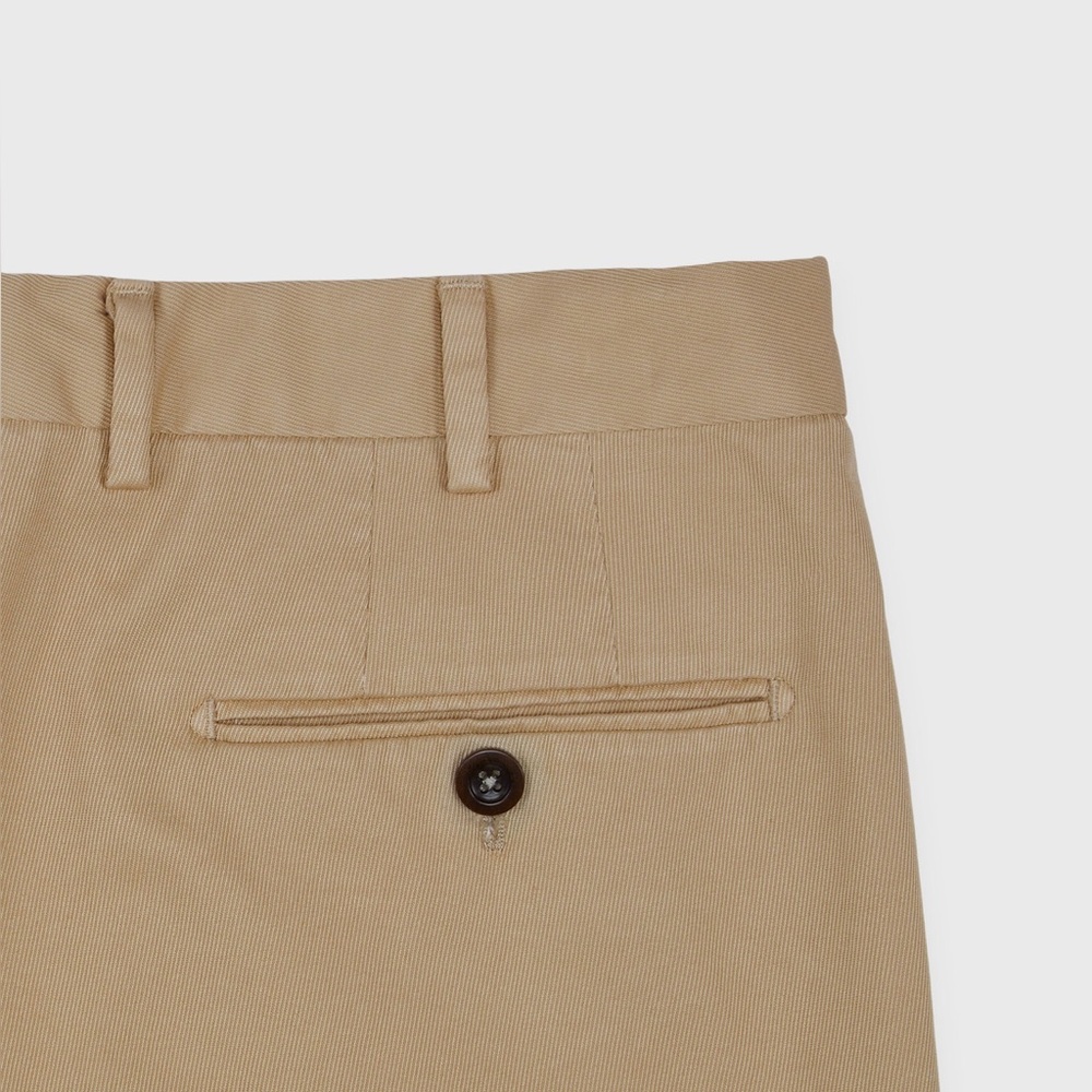 Sid Mashburn Garment-Dyed Sport Trouser Khaki High Ridge Twill size 33 perfect - Picture 3 of 9